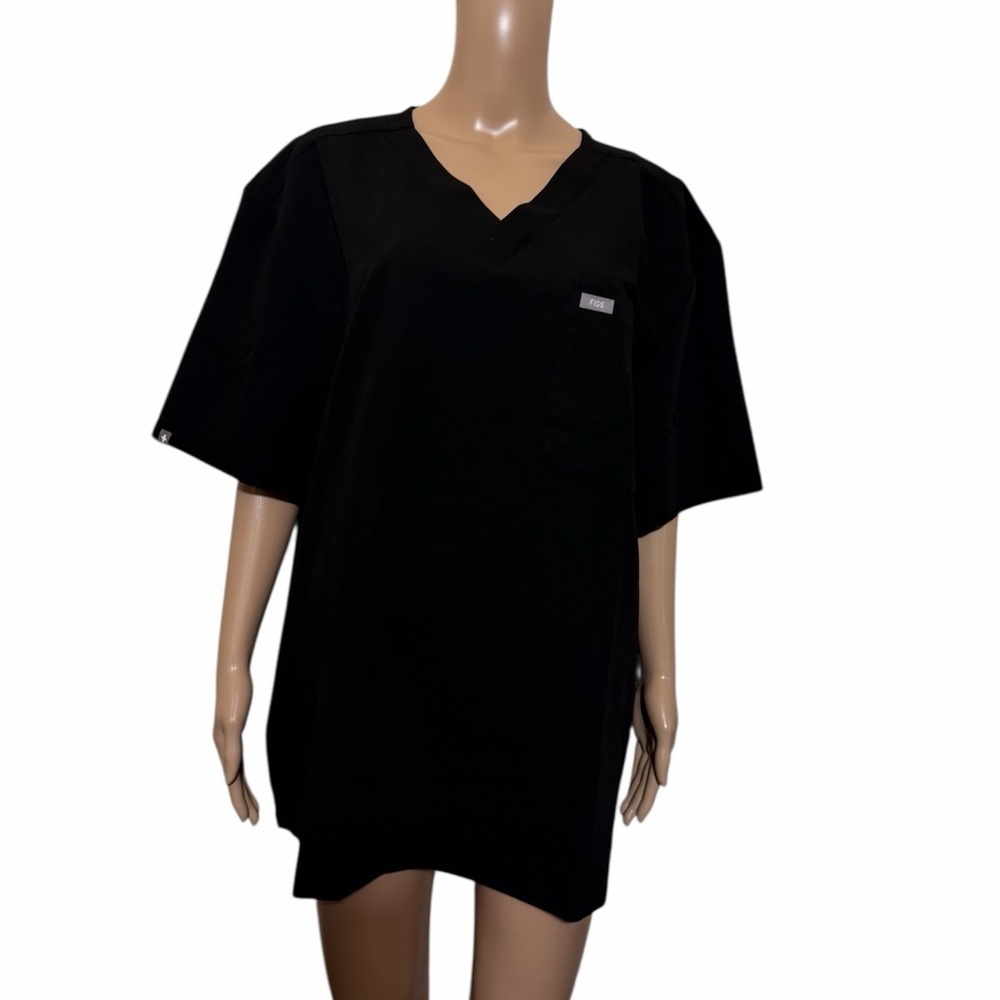 Figs Black Women's Top